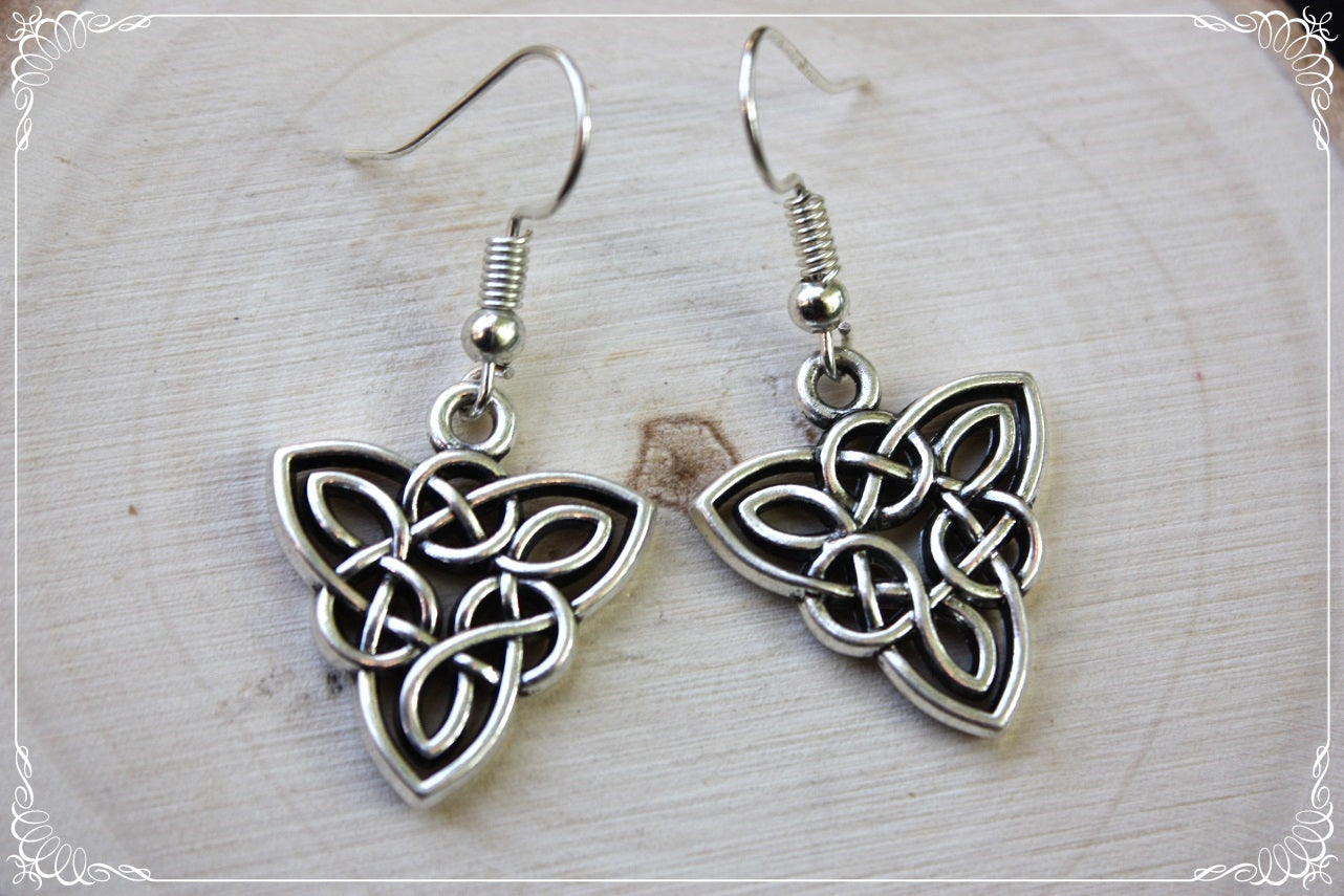 Boucles d'oreilles celtiques "Triangles"