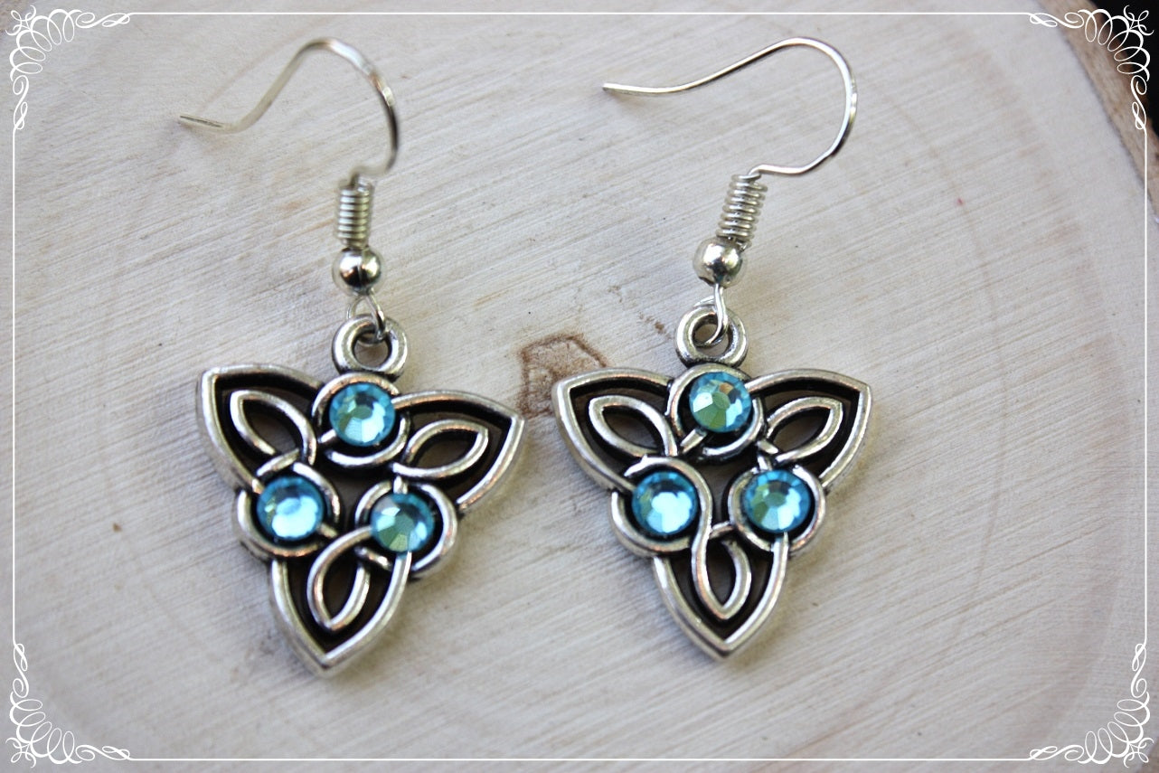Boucles d'oreilles celtiques "Triangles"