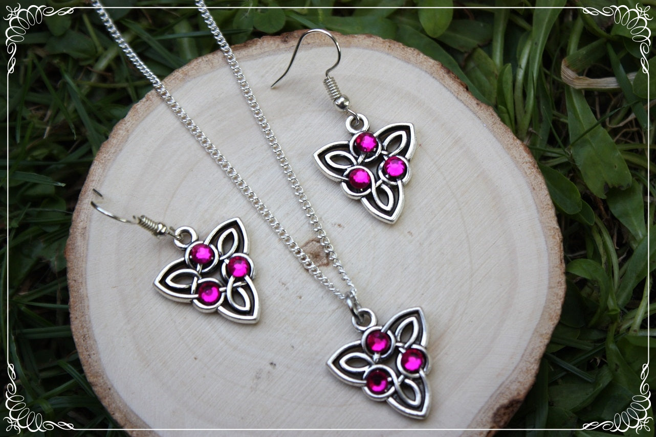 Boucles d'oreilles celtiques "Triangles"