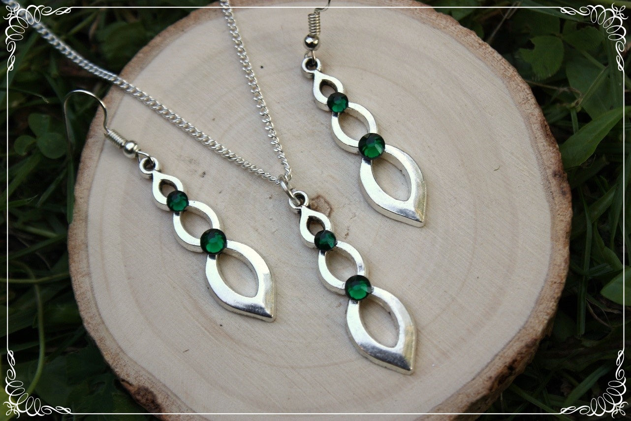 Pendentifs "Doubles boucles"