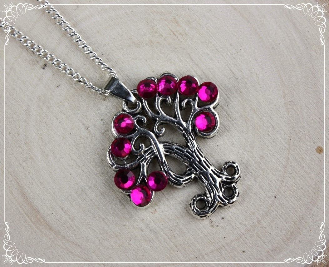 Petits pendentifs "Arbres méandres"