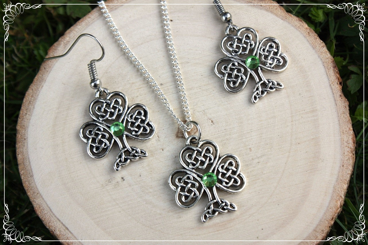 Pendentifs celtiques "Trèfles"