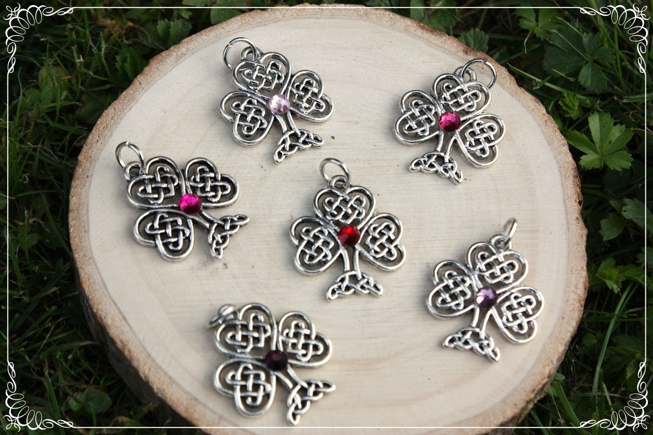 Pendentifs celtiques "Trèfles"