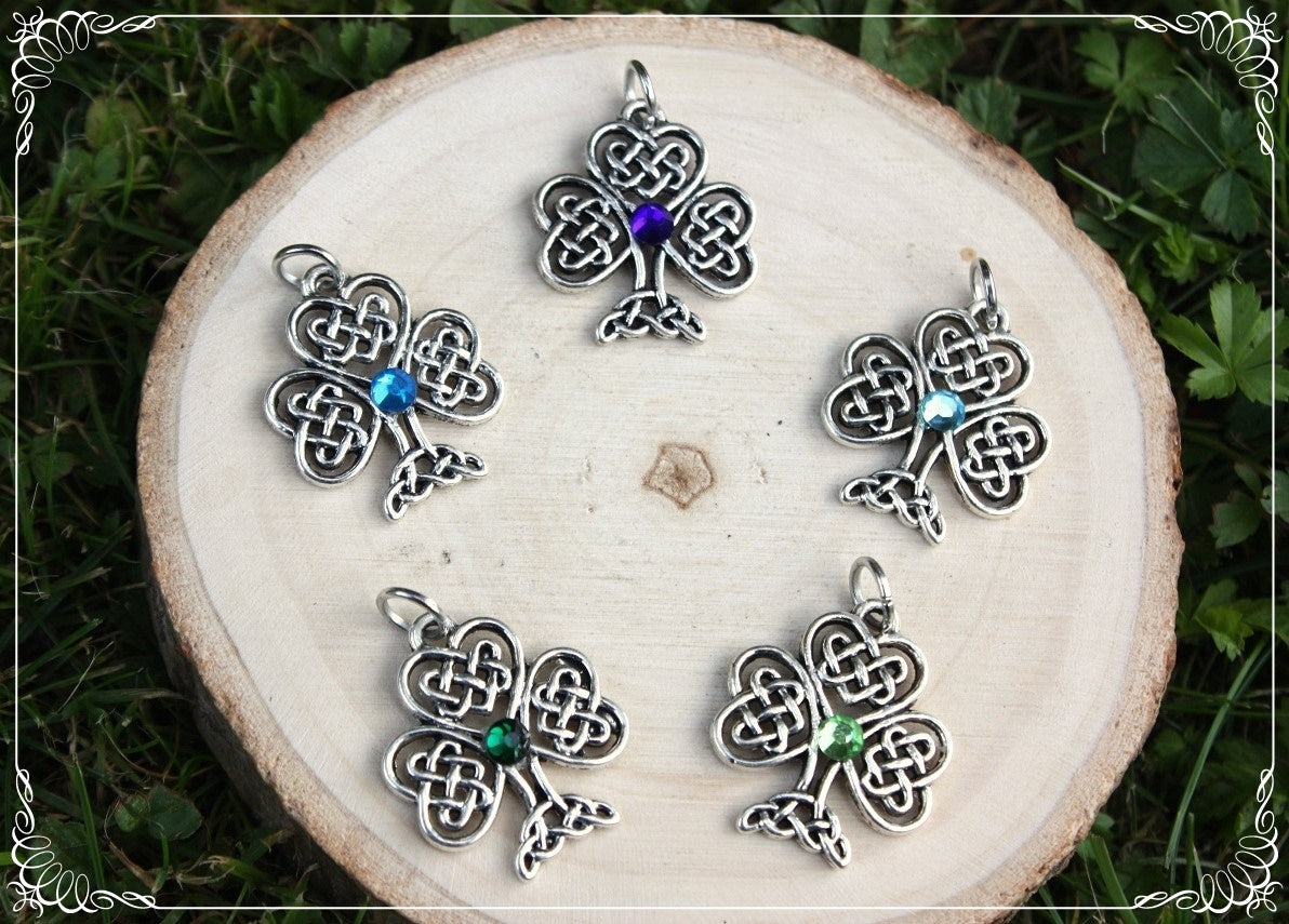 Pendentifs celtiques "Trèfles"