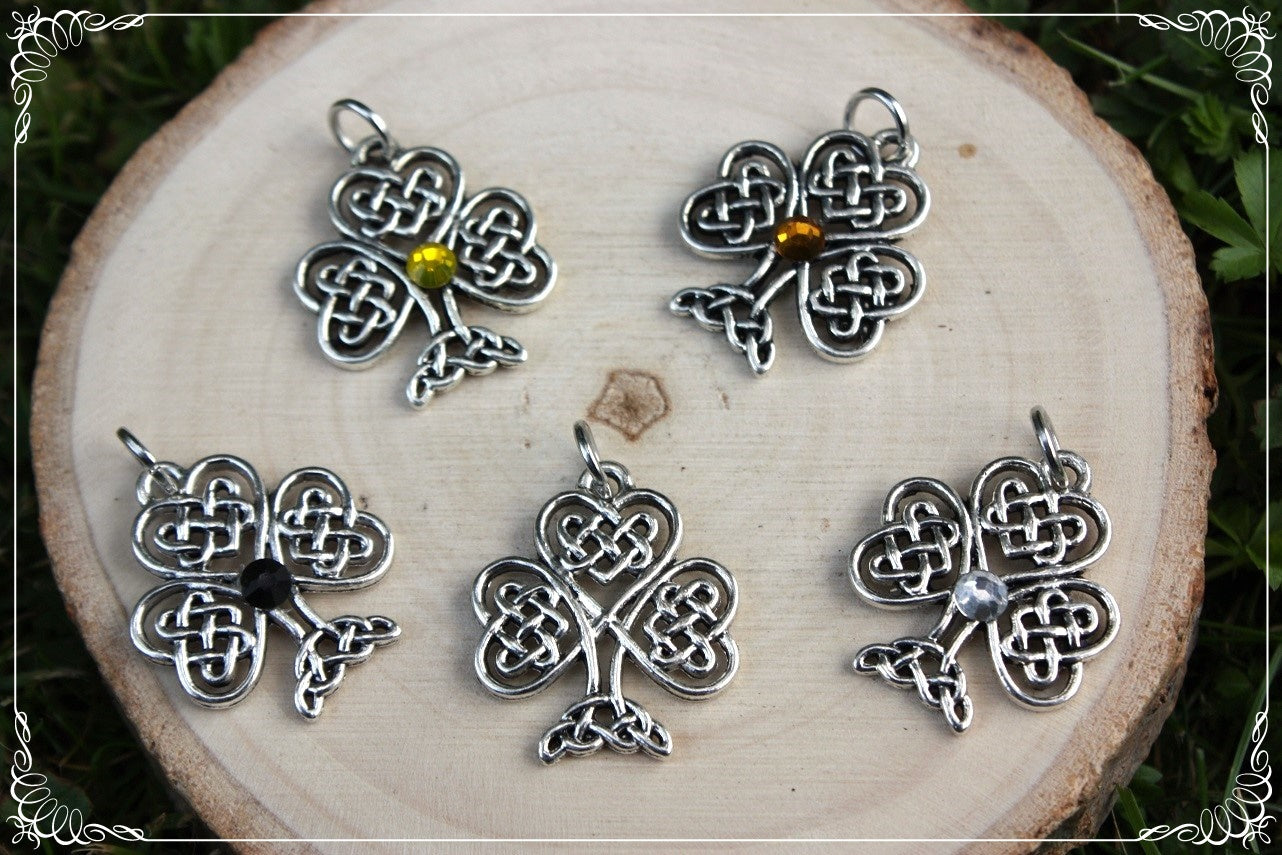 Pendentifs celtiques "Trèfles"