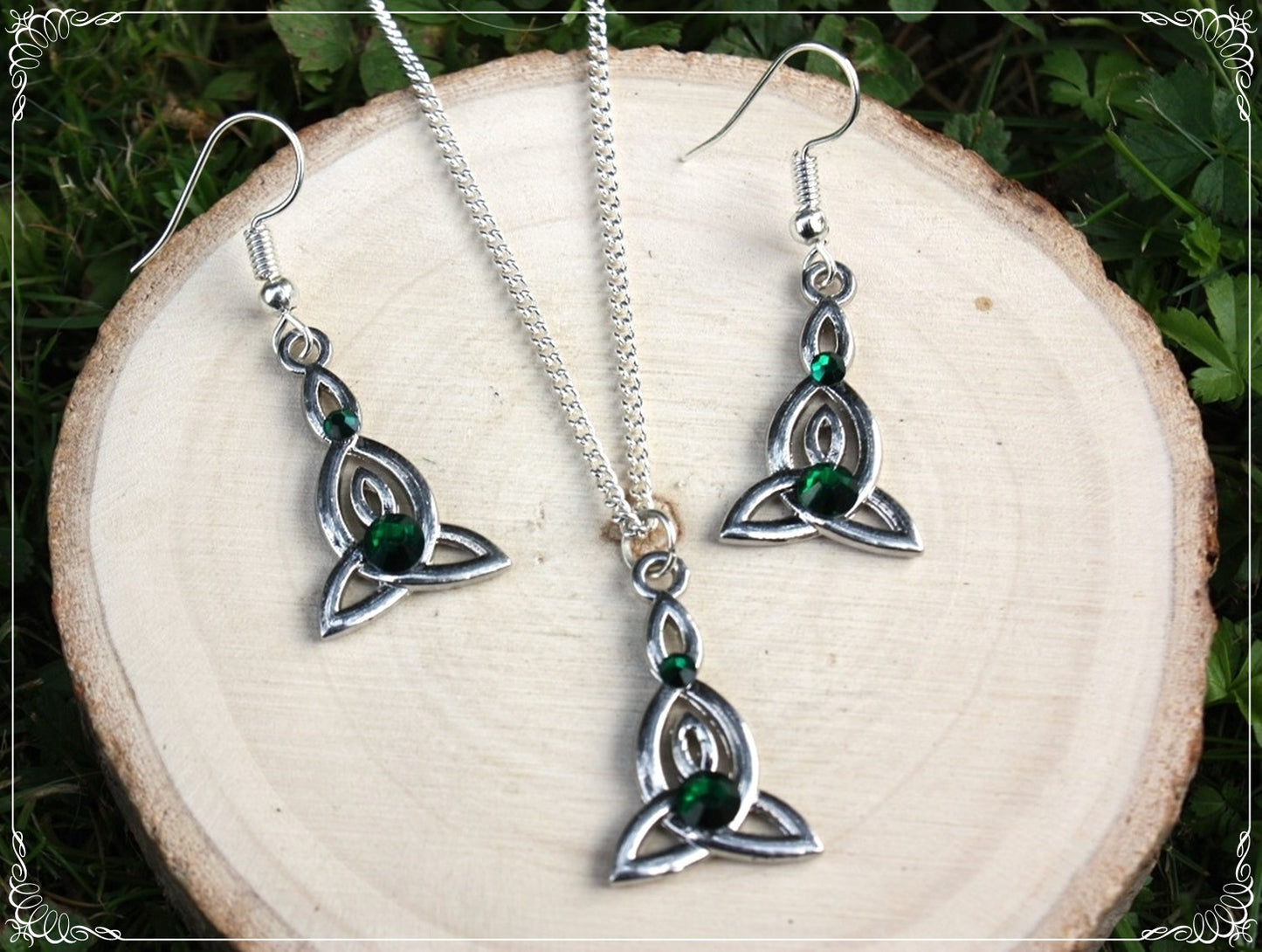 Boucles d'oreilles celtiques "Tresses"