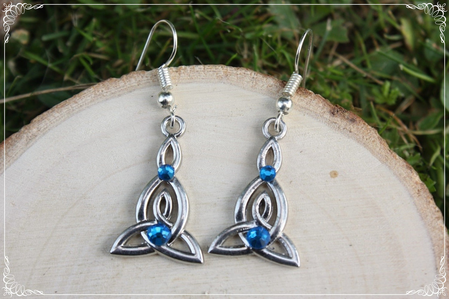 Boucles d'oreilles celtiques "Tresses"