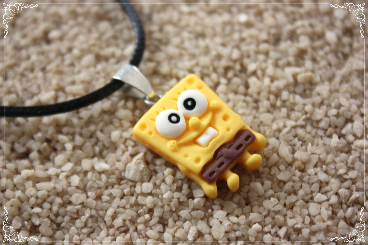 Pendentifs style "Bob l'éponge"