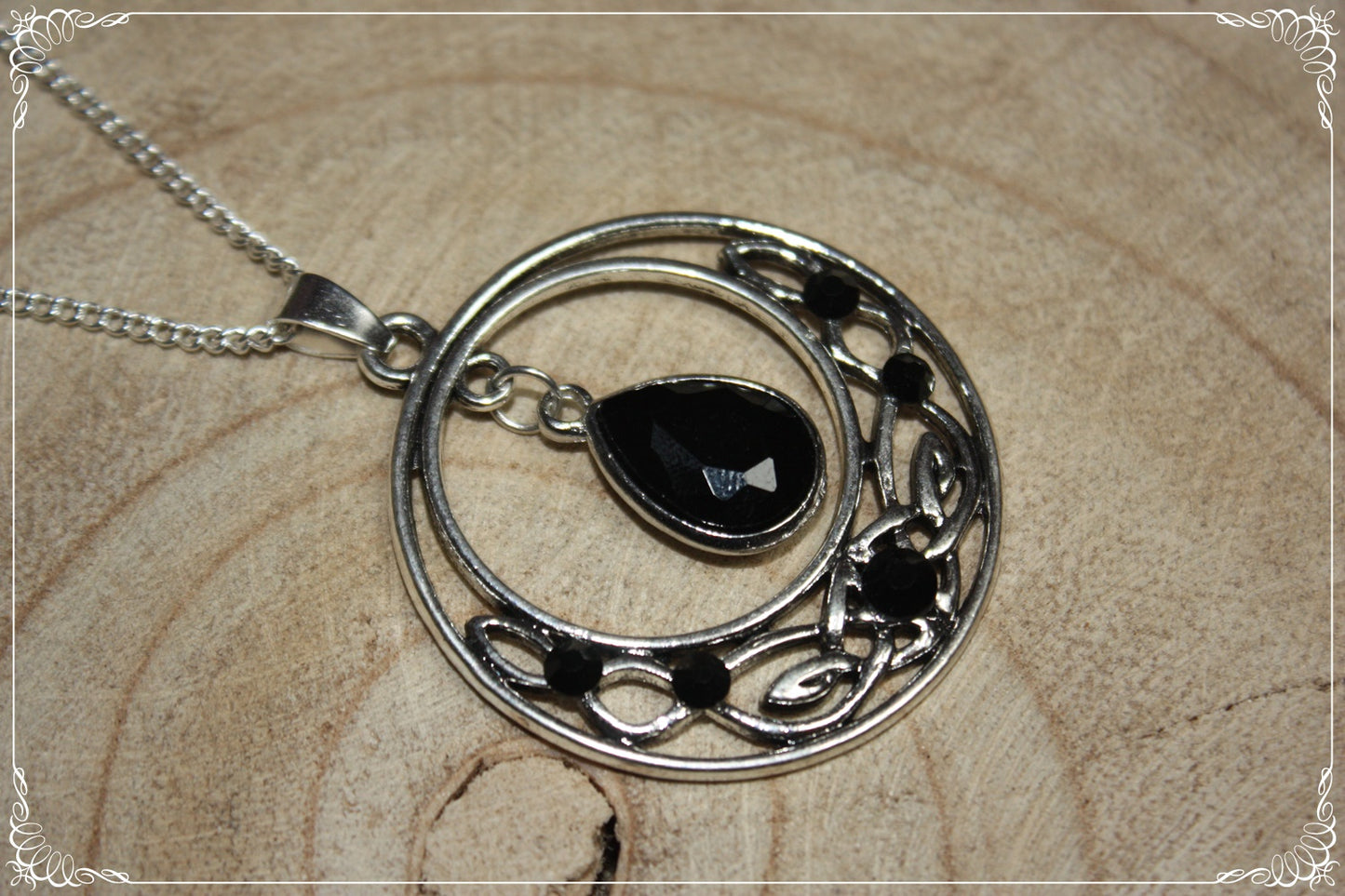 Pendentifs celtiques "Gouttes larges"
