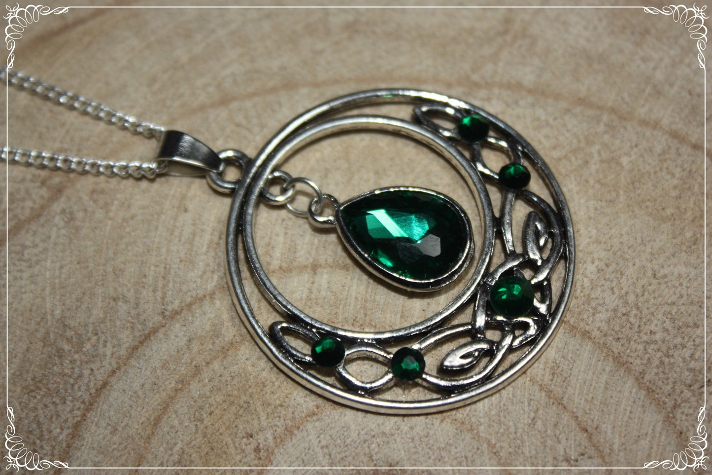 Pendentifs celtiques "Gouttes larges"