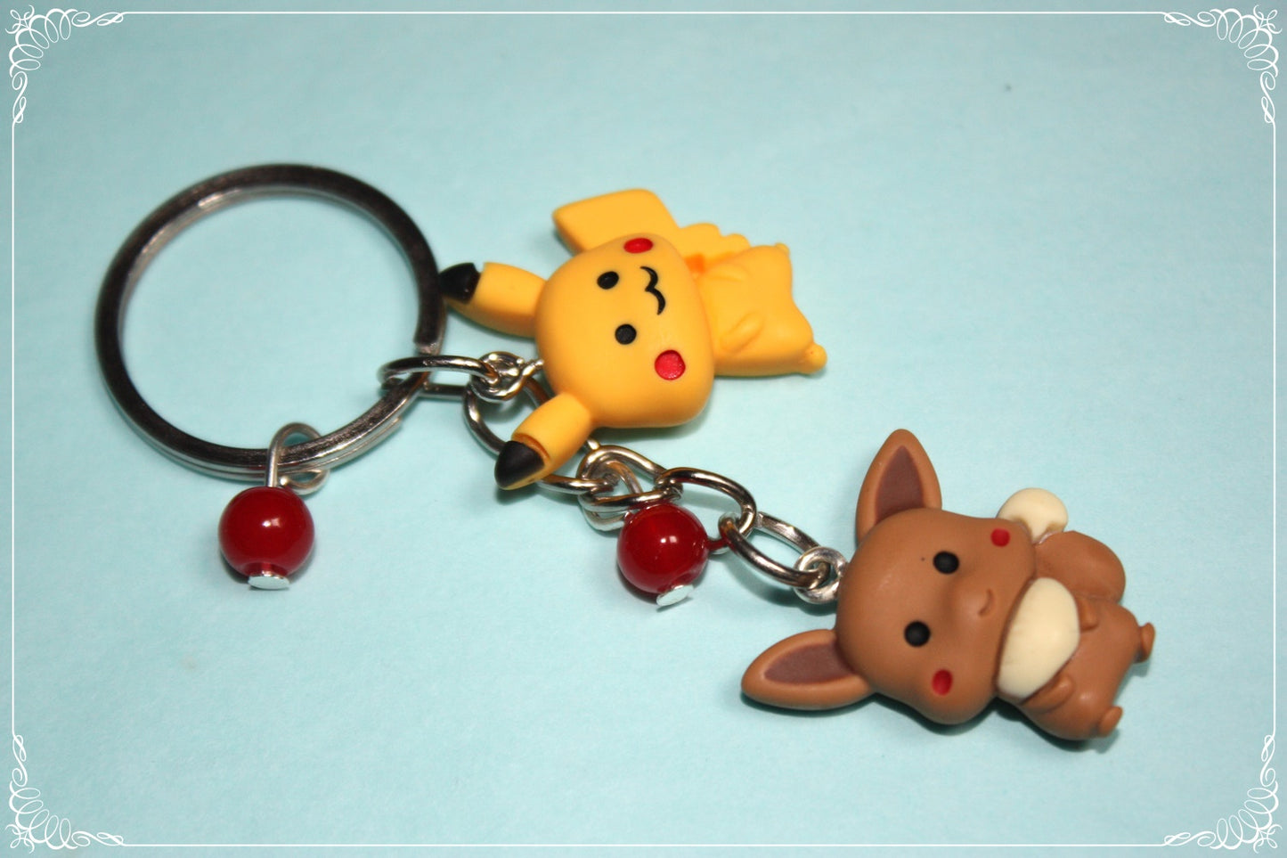 Porte-clés style "Pokémon"