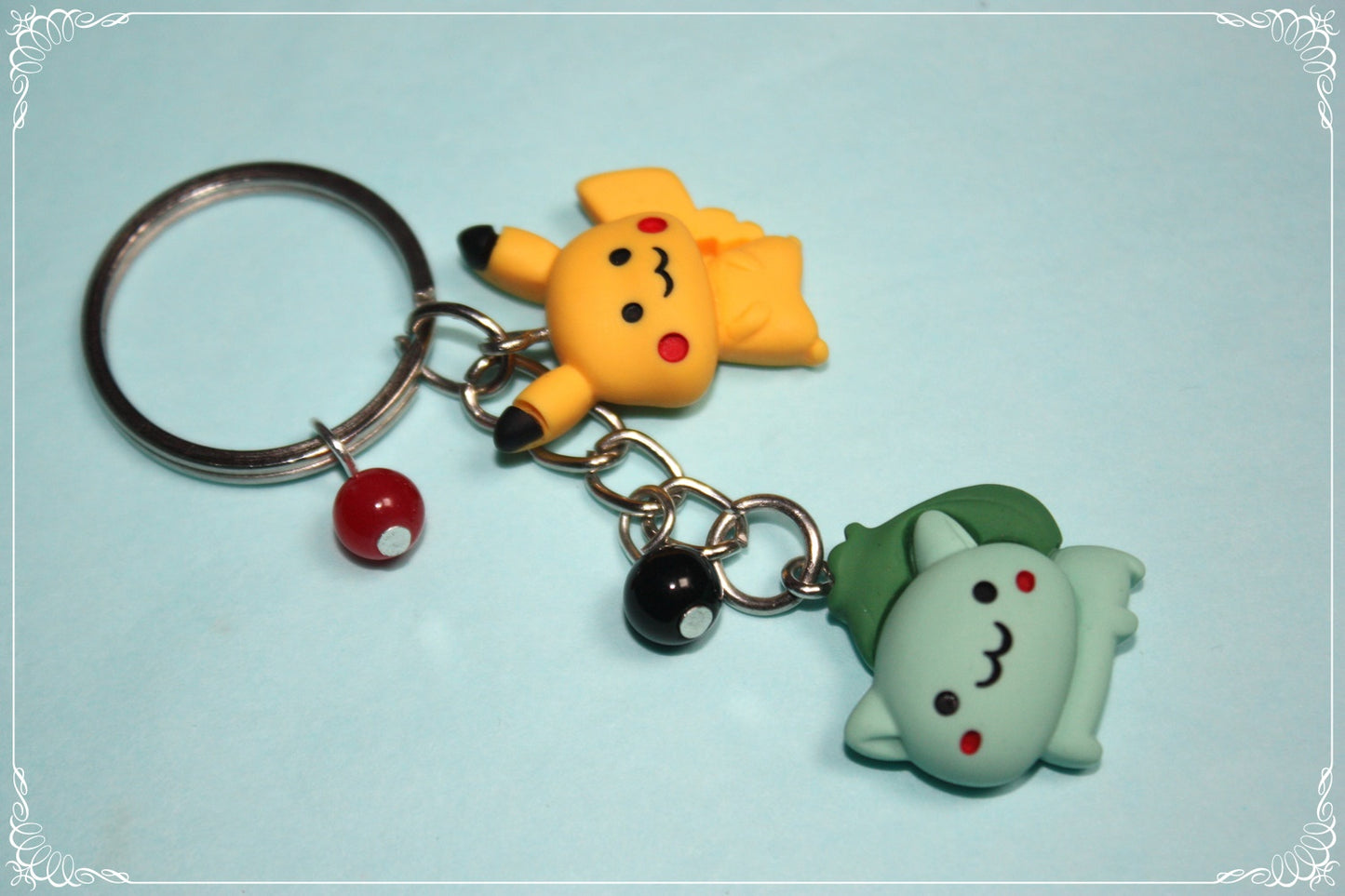 Porte-clés style "Pokémon"