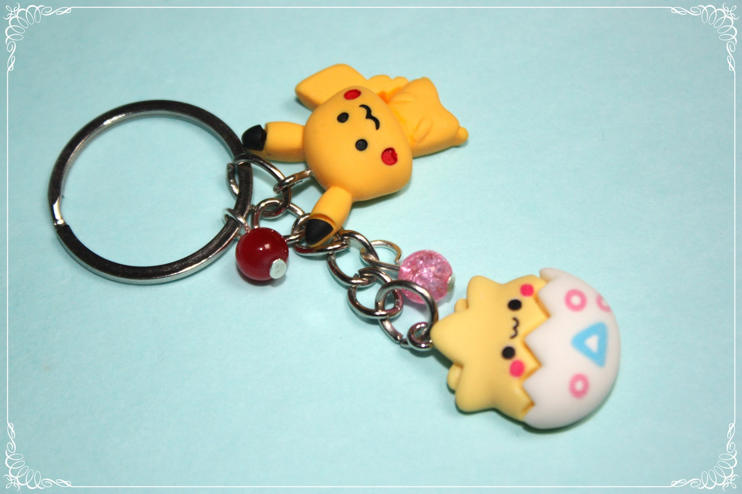 Porte-clés style "Pokémon"