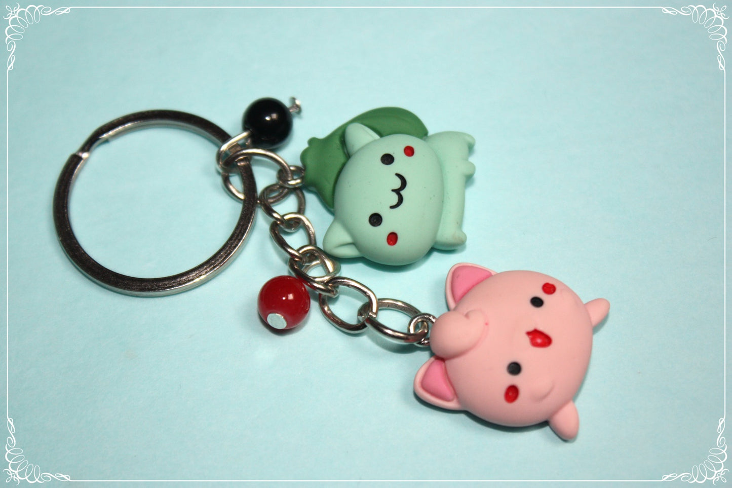 Porte-clés style "Pokémon"