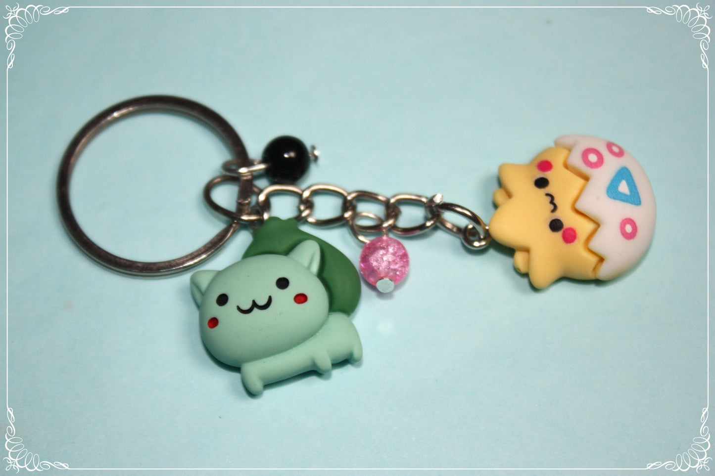Porte-clés style "Pokémon"