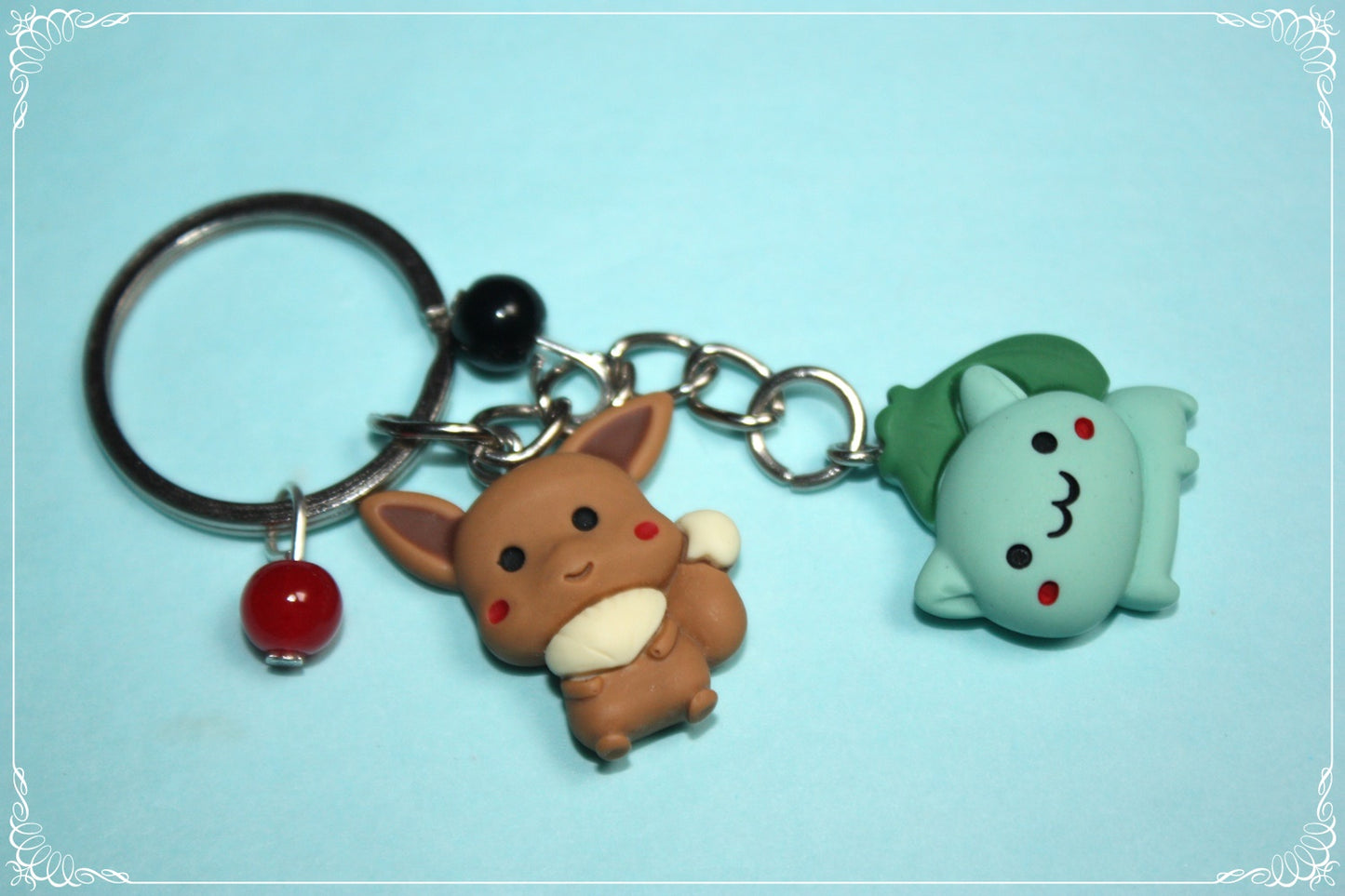 Porte-clés style "Pokémon"