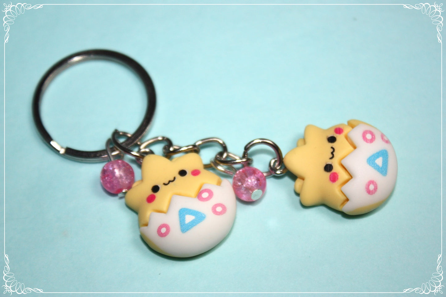 Porte-clés style "Pokémon"