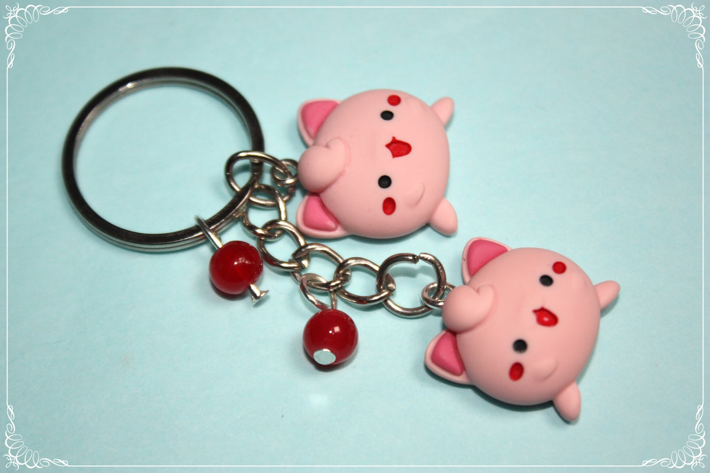 Porte-clés style "Pokémon"