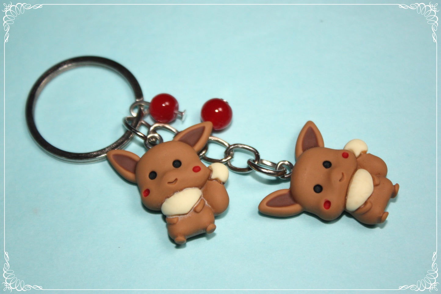 Porte-clés style "Pokémon"