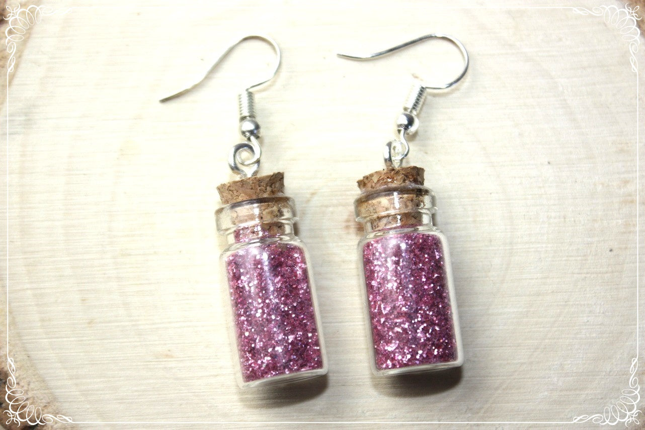 Boucles d'oreilles "Fioles"
