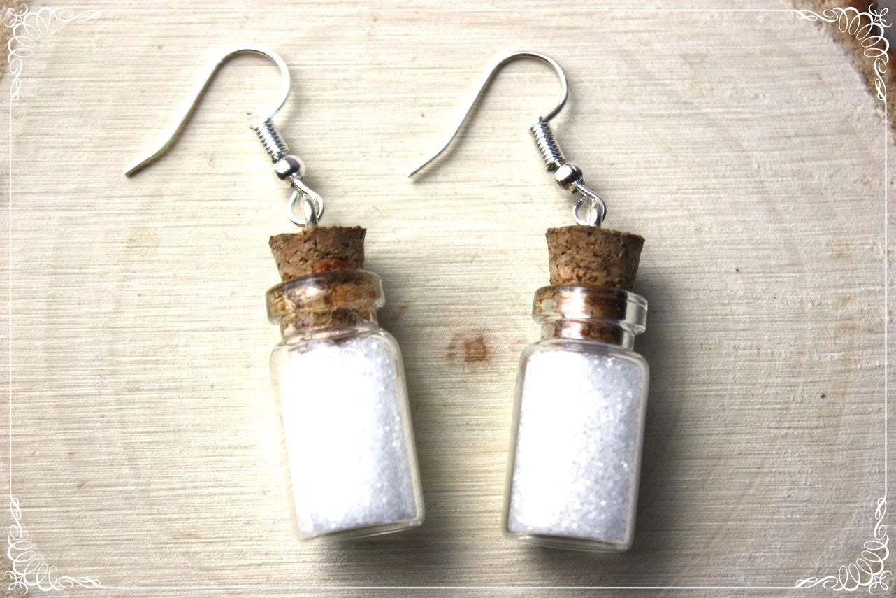 Boucles d'oreilles "Fioles"