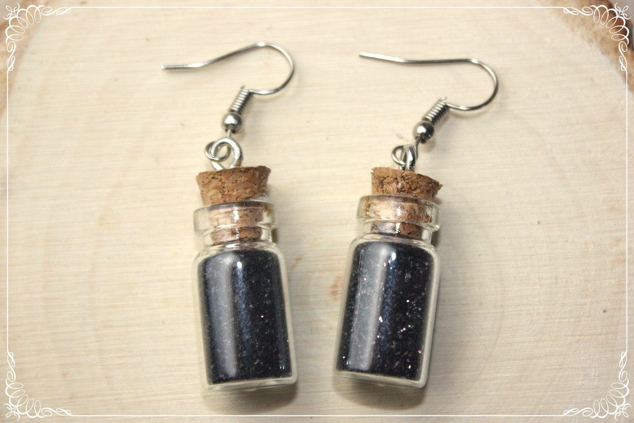 Boucles d'oreilles "Fioles"