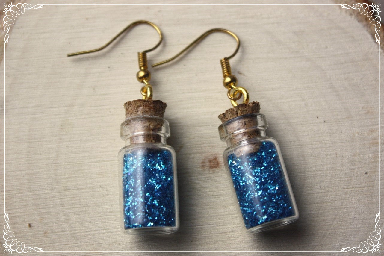 Boucles d'oreilles "Fioles"