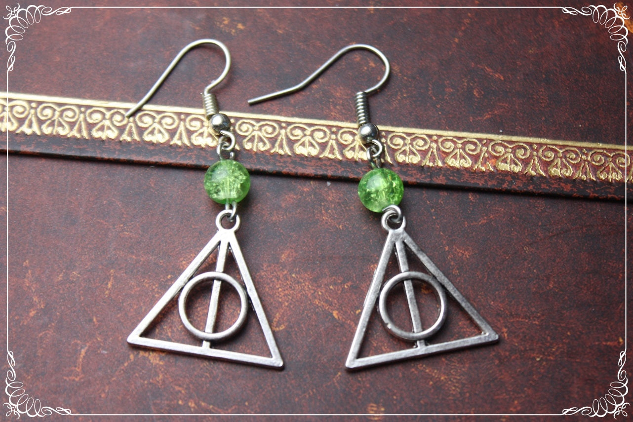 Boucles d'oreilles "Harry Potter - Reliques de la mort"