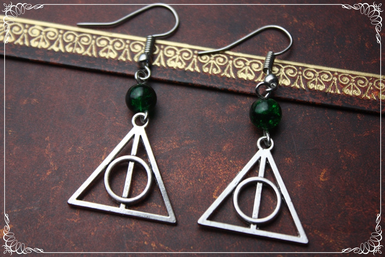 Boucles d'oreilles "Harry Potter - Reliques de la mort"
