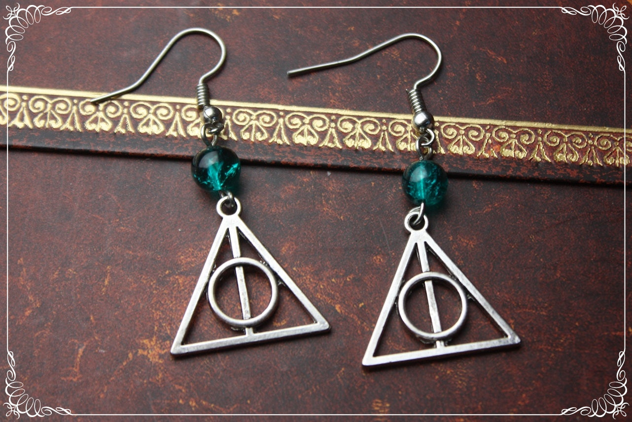 Boucles d'oreilles "Harry Potter - Reliques de la mort"