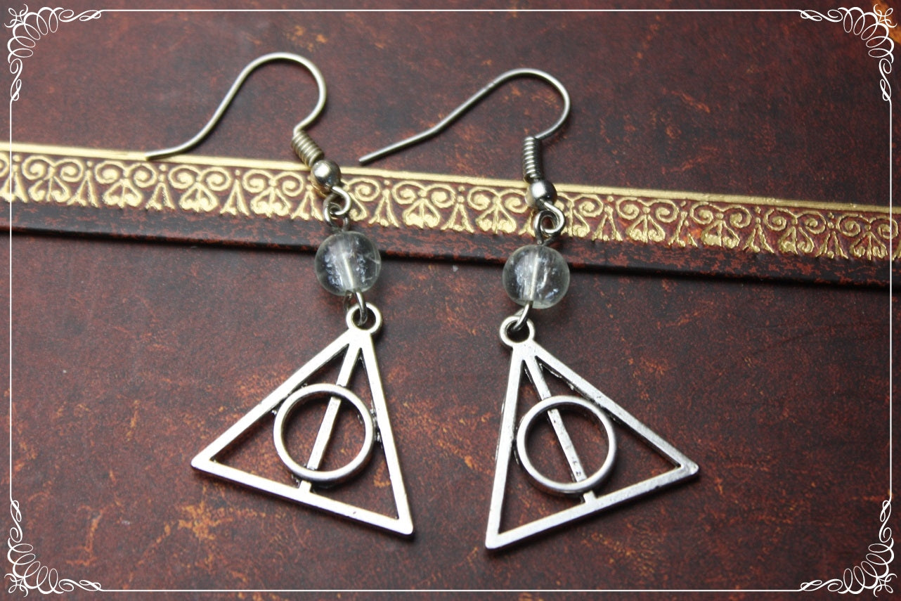 Boucles d'oreilles "Harry Potter - Reliques de la mort"