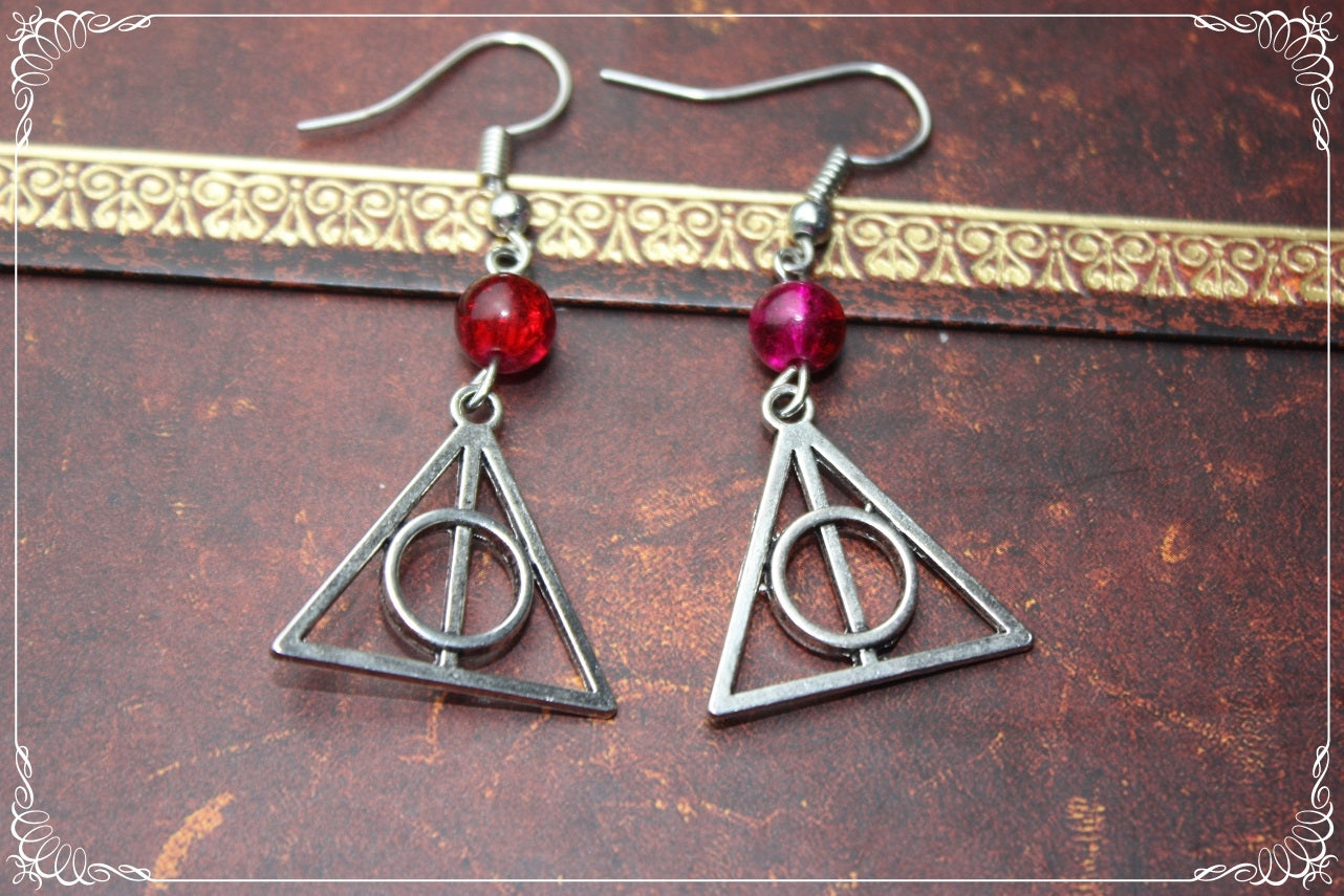Boucles d'oreilles "Harry Potter - Reliques de la mort"