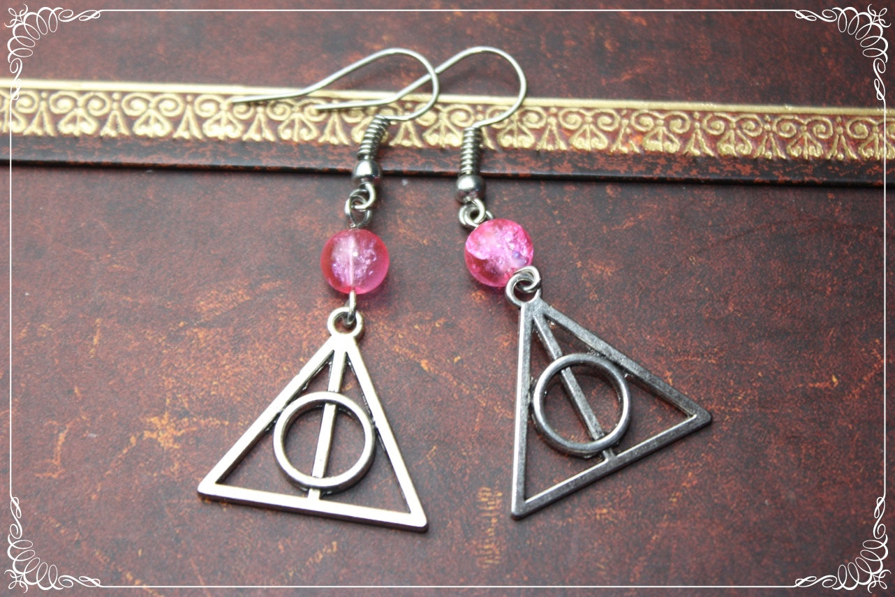 Boucles d'oreilles "Harry Potter - Reliques de la mort"
