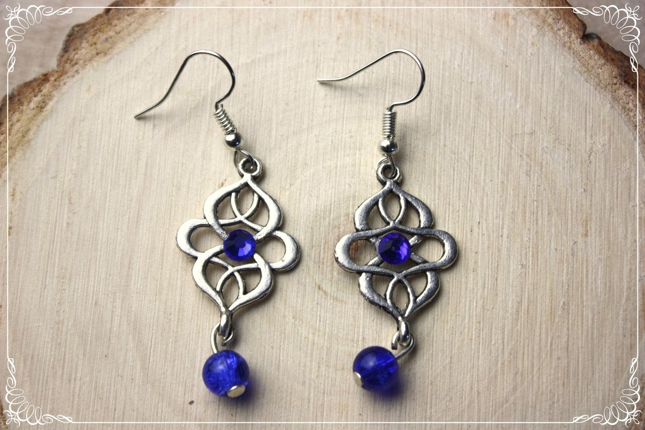Boucles d'oreilles "Art nouveau"