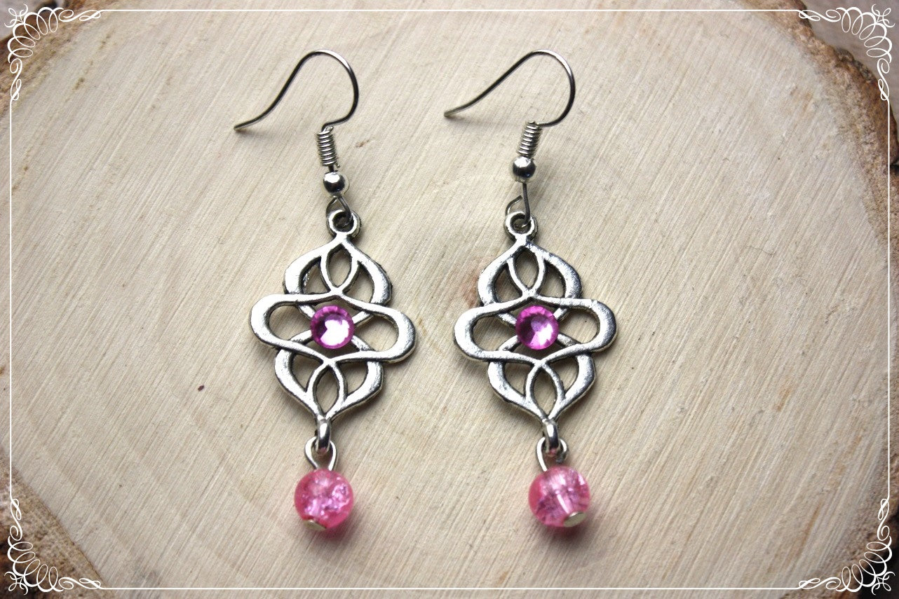 Boucles d'oreilles "Art nouveau"