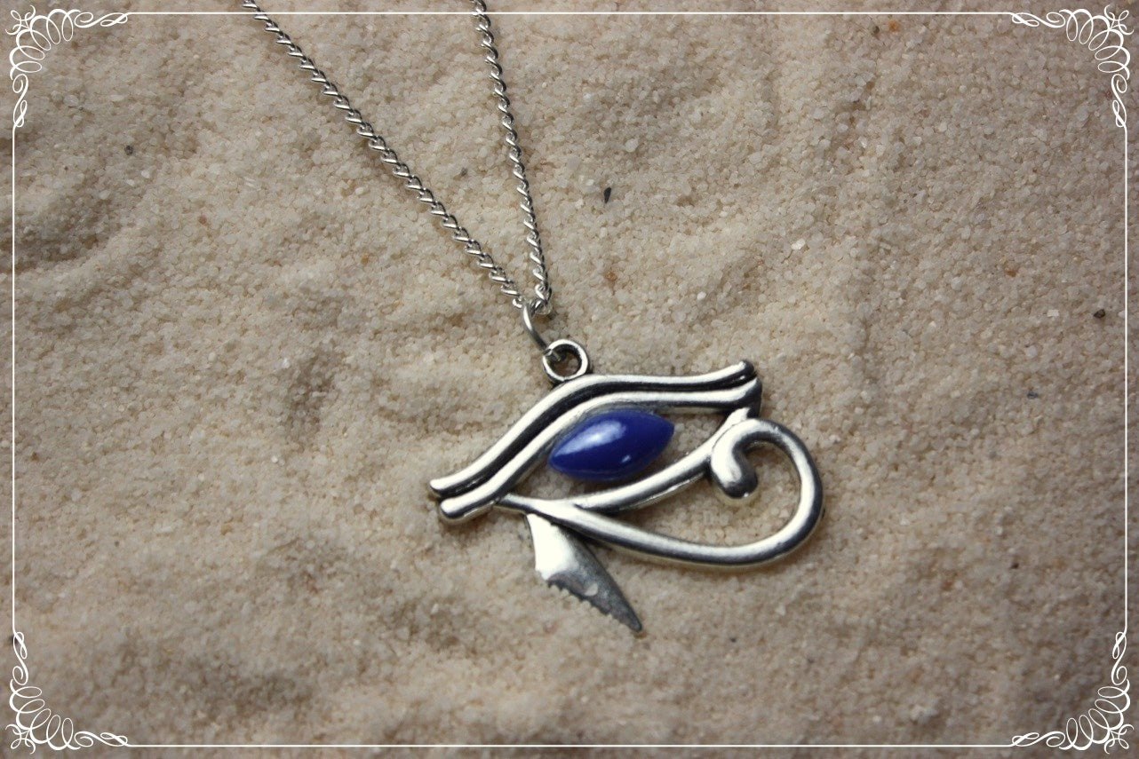 Pendentifs "Egypte - Oeil d'Horus argentés "