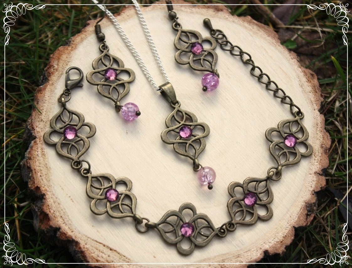 Bracelets Bronze "Art nouveau"