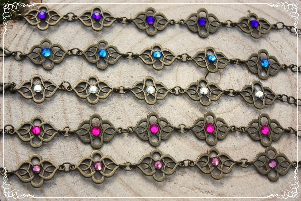 Bracelets Bronze "Art nouveau"