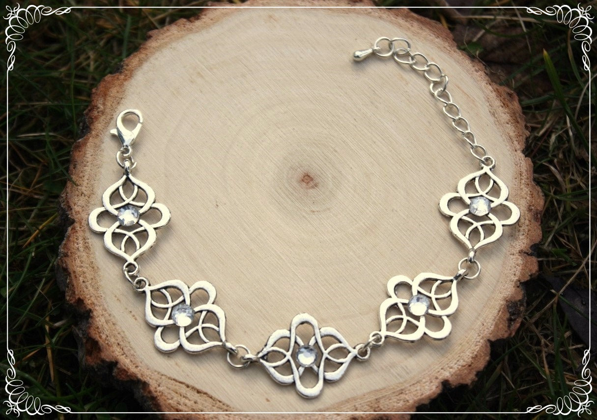 Bracelets Argenté "Art nouveau"