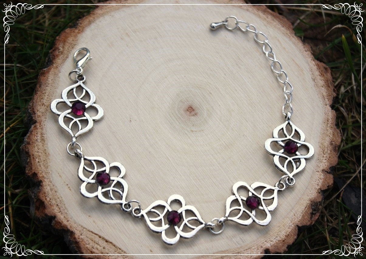 Bracelets Argenté "Art nouveau"