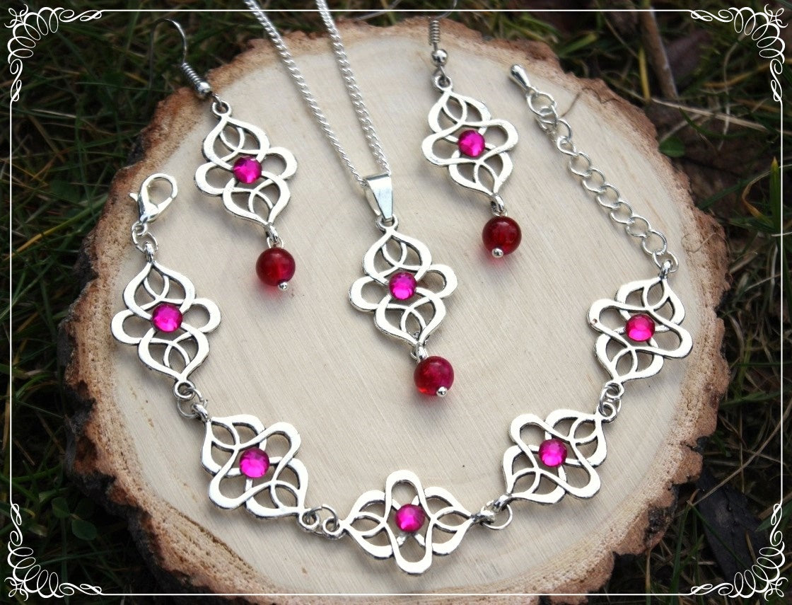 Boucles d'oreilles "Art nouveau"