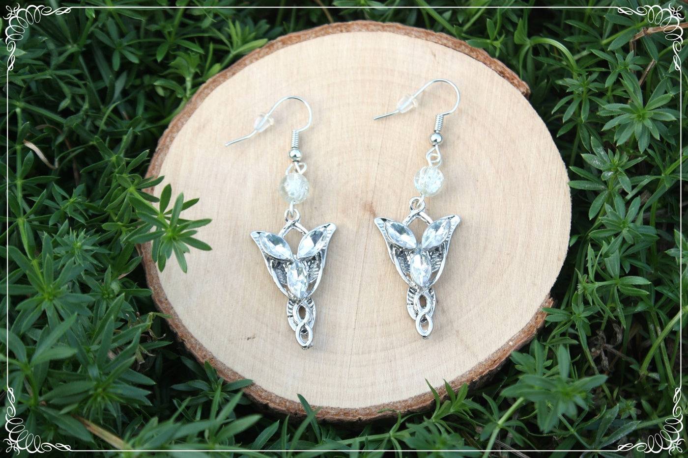 Boucles d'oreilles inspiration "Le seigneur des anneaux"
