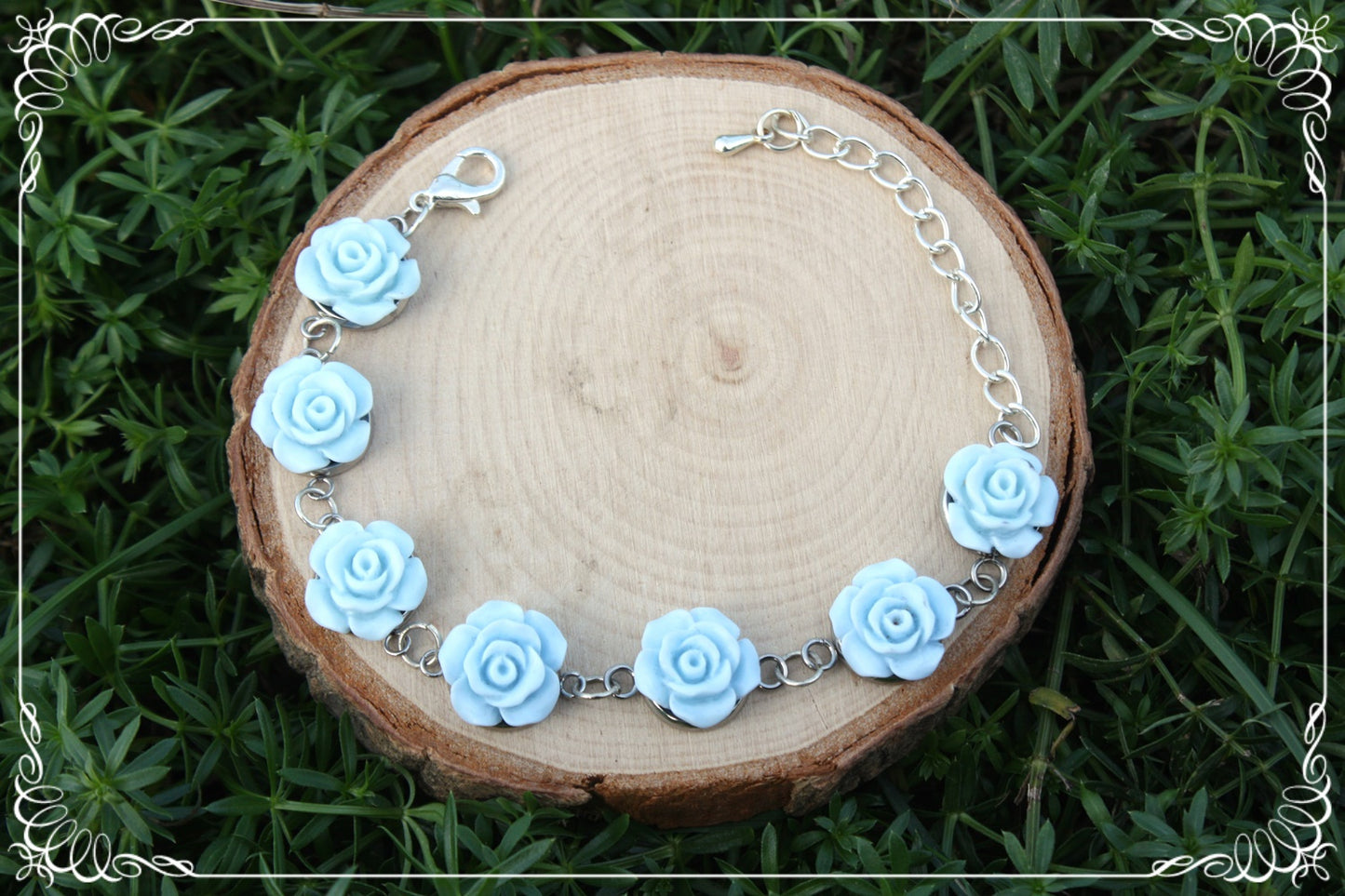 Bracelets "Roses mattes"