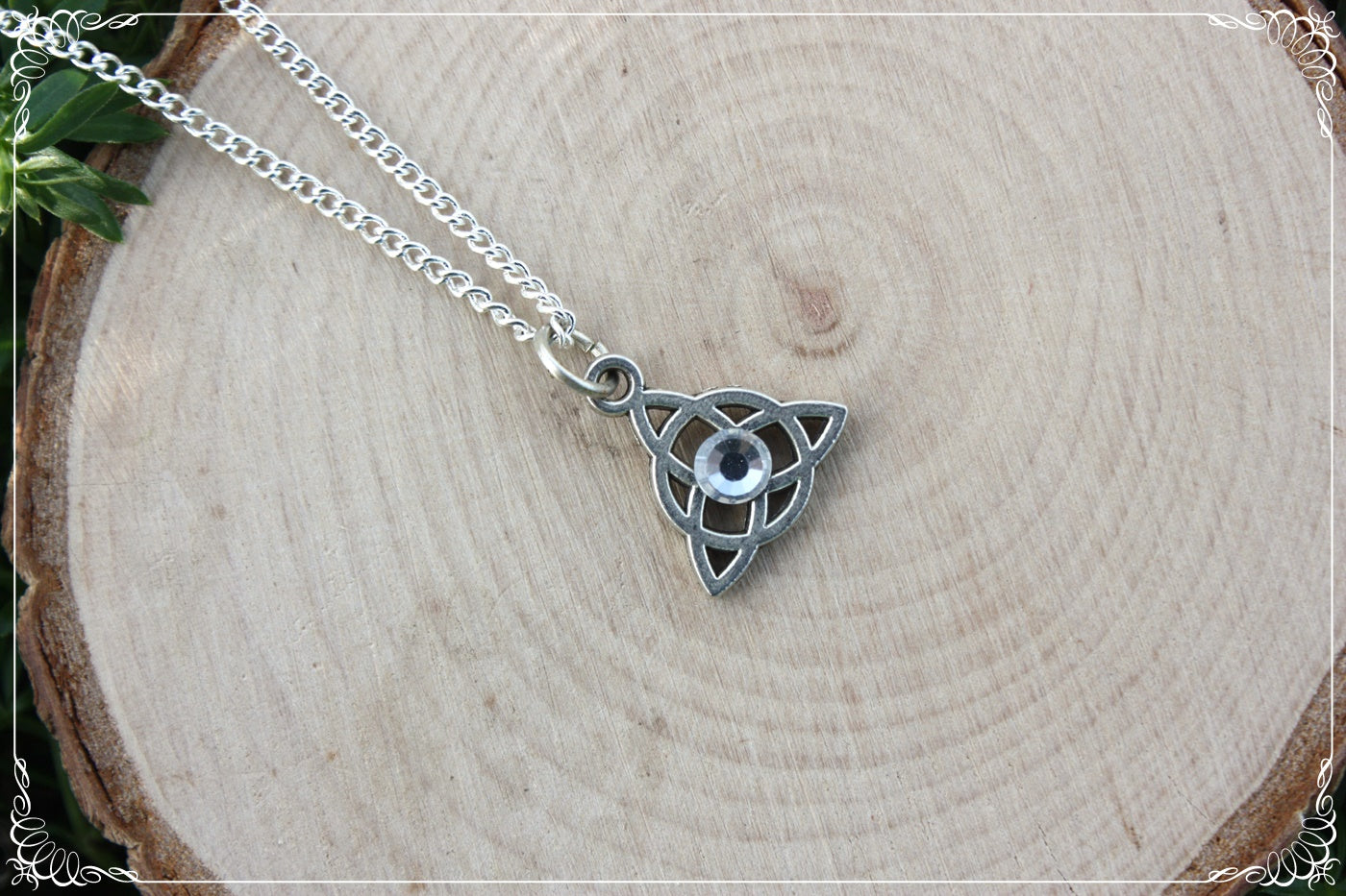 Pendentifs celtiques "Triquetra cerclés"