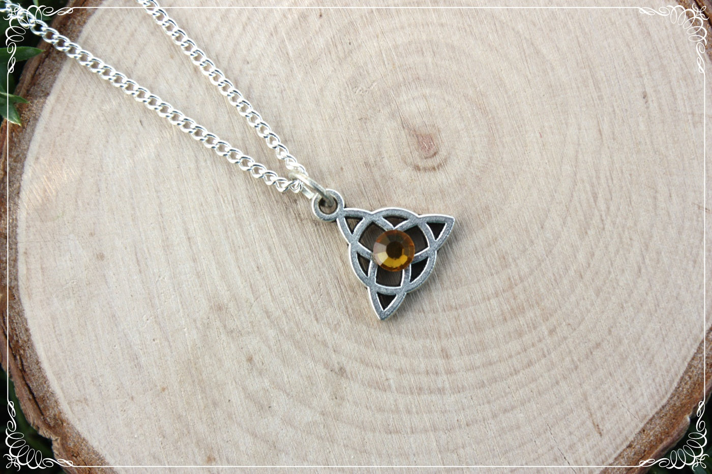 Pendentifs celtiques "Triquetra cerclés"