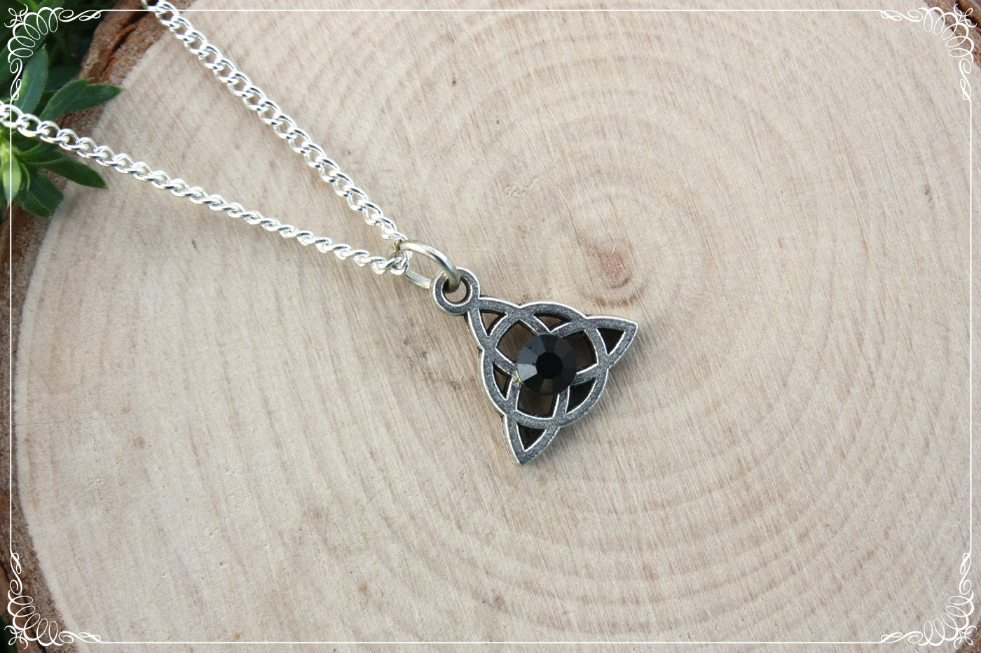 Pendentifs celtiques "Triquetra cerclés"