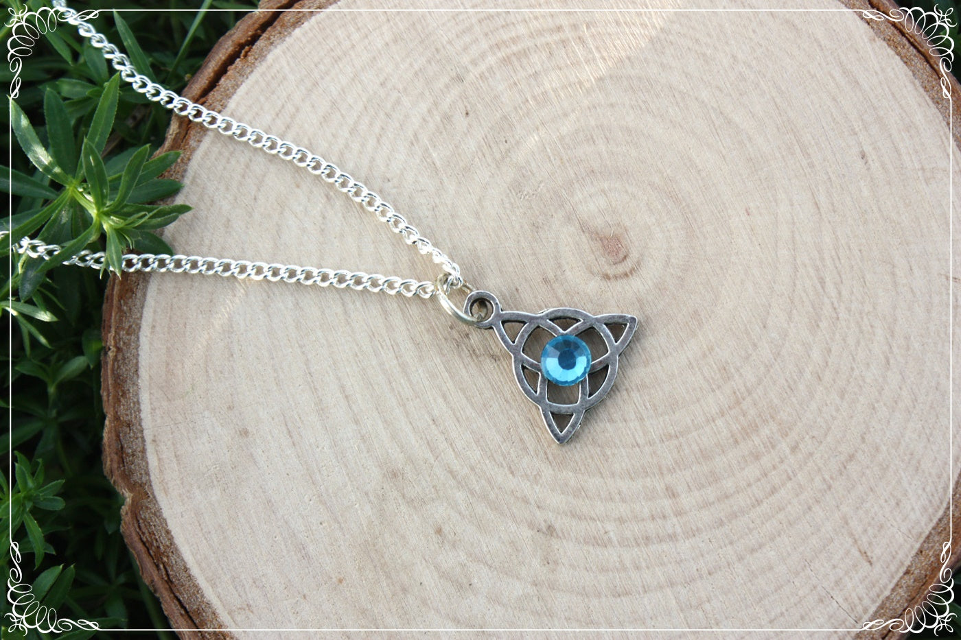 Pendentifs celtiques "Triquetra cerclés"