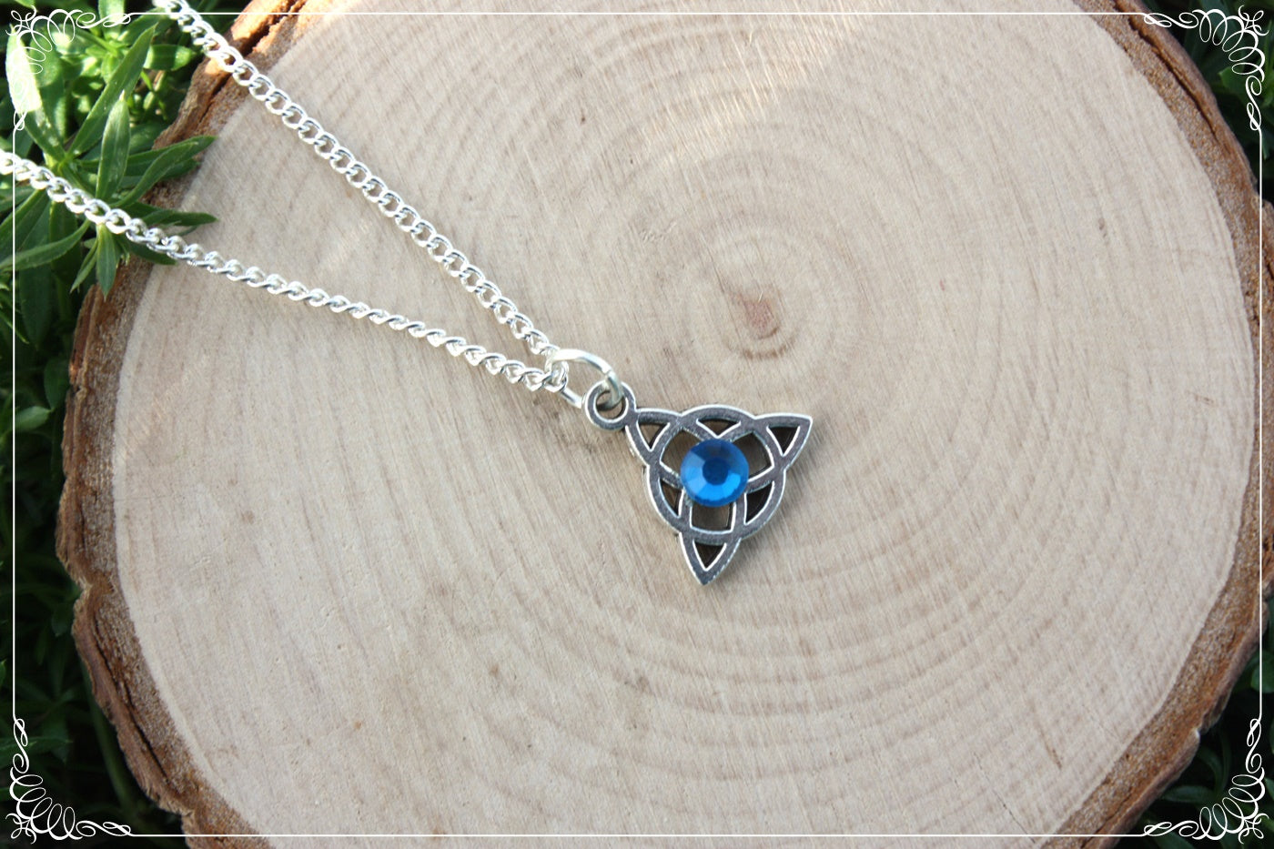 Pendentifs celtiques "Triquetra cerclés"