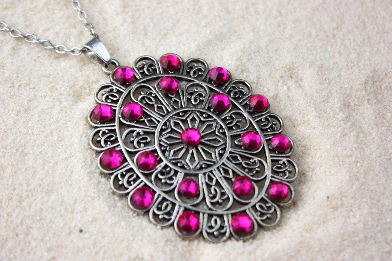 Pendentifs orientalisants "Ovales"