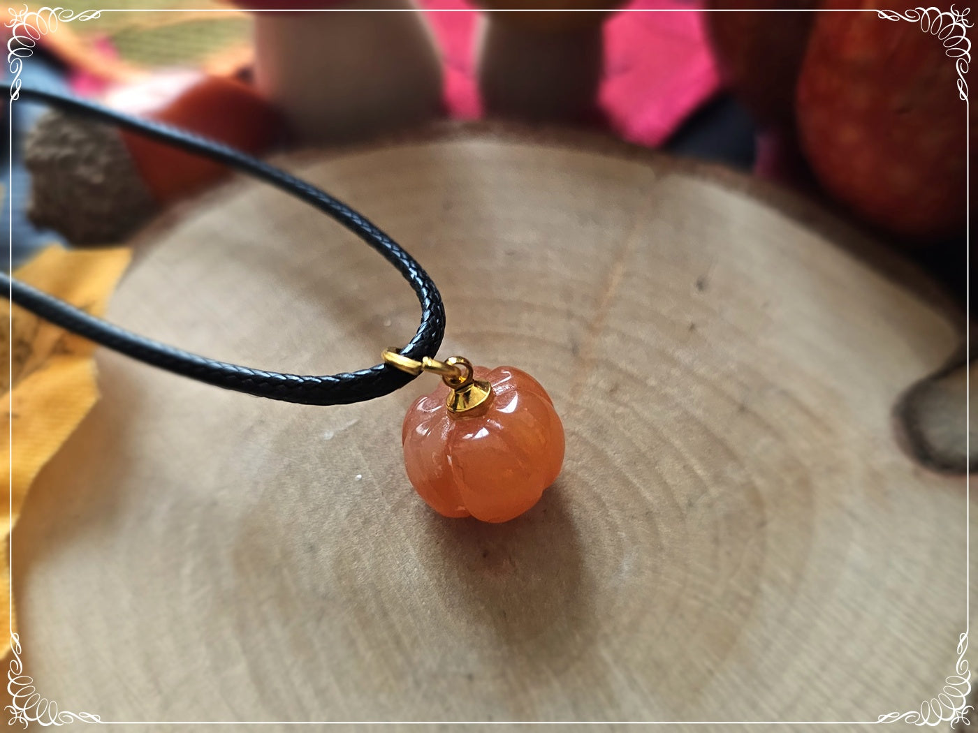Pendentifs Mini citrouilles Automne Halloween